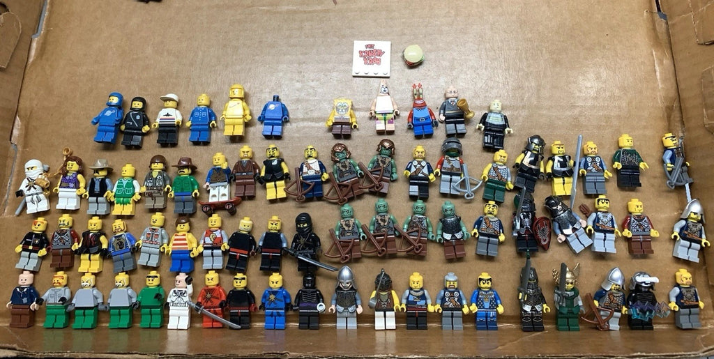 Lego HUGE 425-500 Minifigures Lot! DC LOTR POTC MOVIE STAR WARS HP & More! LOOK!