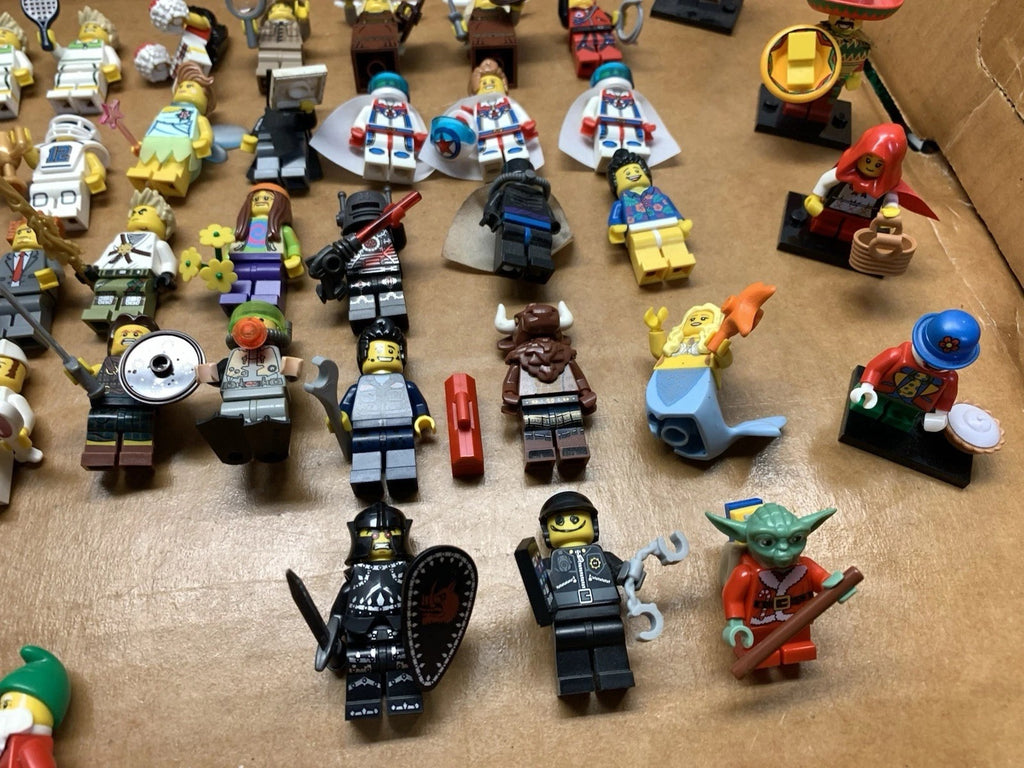 Lego HUGE 425-500 Minifigures Lot! DC LOTR POTC MOVIE STAR WARS HP & More! LOOK!