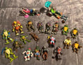 HUGE VINTAGE TEENAGE MUTANT NINJA TURTLES LOT 90% COMPLETE TMNT