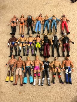 Huge WWE Wrestling Collection Lot
