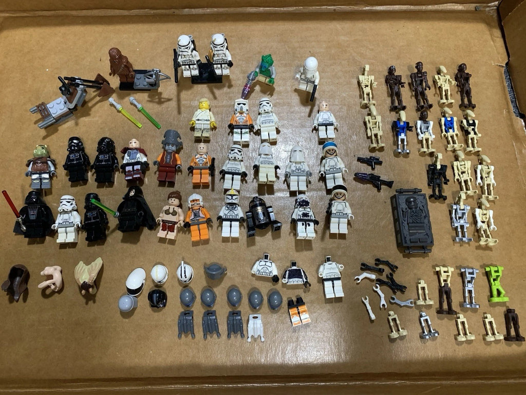 Lego HUGE 425-500 Minifigures Lot! DC LOTR POTC MOVIE STAR WARS HP & More! LOOK!