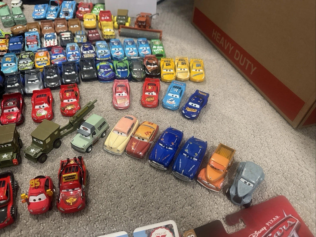 Disney Pixar Cars Huge Collection Lot 250+ Mattel Diecast Rare Haulers