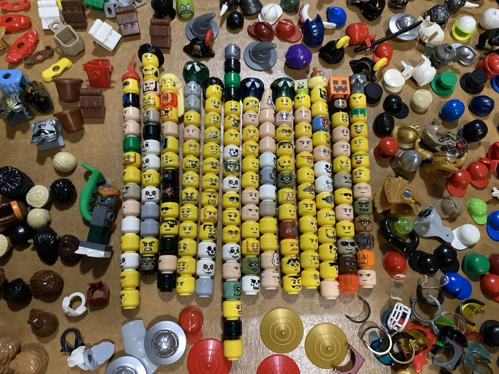 Lego HUGE 425-500 Minifigures Lot! DC LOTR POTC MOVIE STAR WARS HP & More! LOOK!