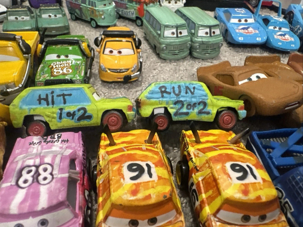 Disney Pixar Cars Huge Collection Lot 250+ Mattel Diecast Rare Haulers