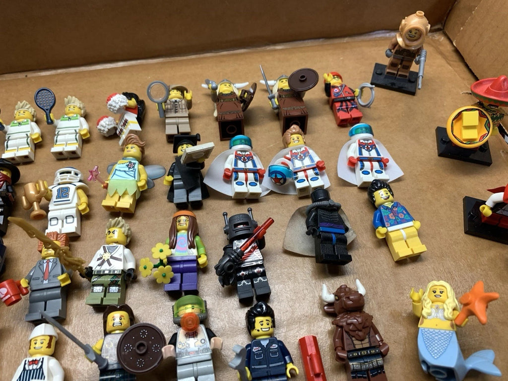 Lego HUGE 425-500 Minifigures Lot! DC LOTR POTC MOVIE STAR WARS HP & More! LOOK!